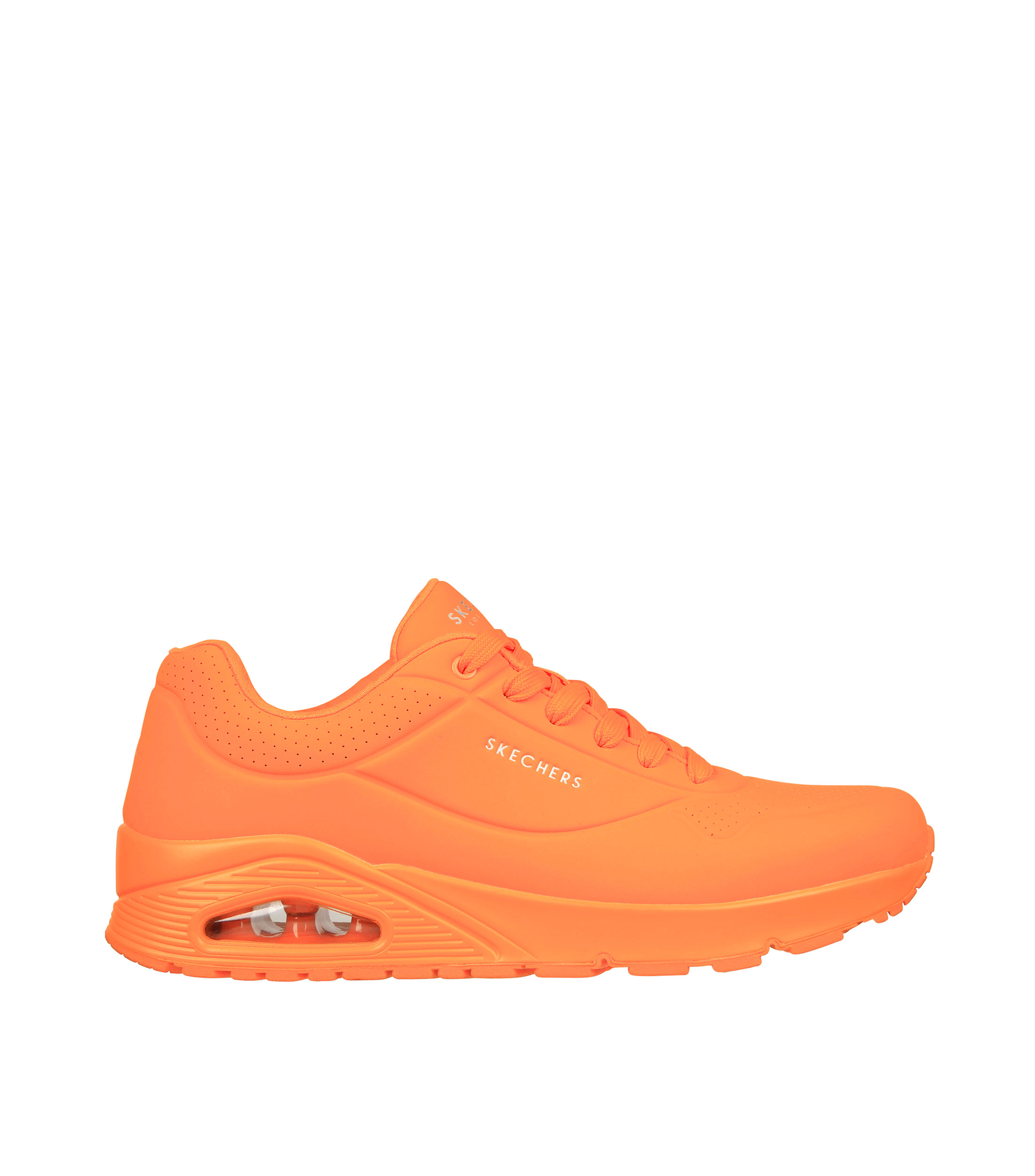 New skechers store hombre naranja